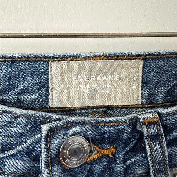 Everlane 90s Cheeky Crop Denim Jeans size 26 - Picture 6 of 12